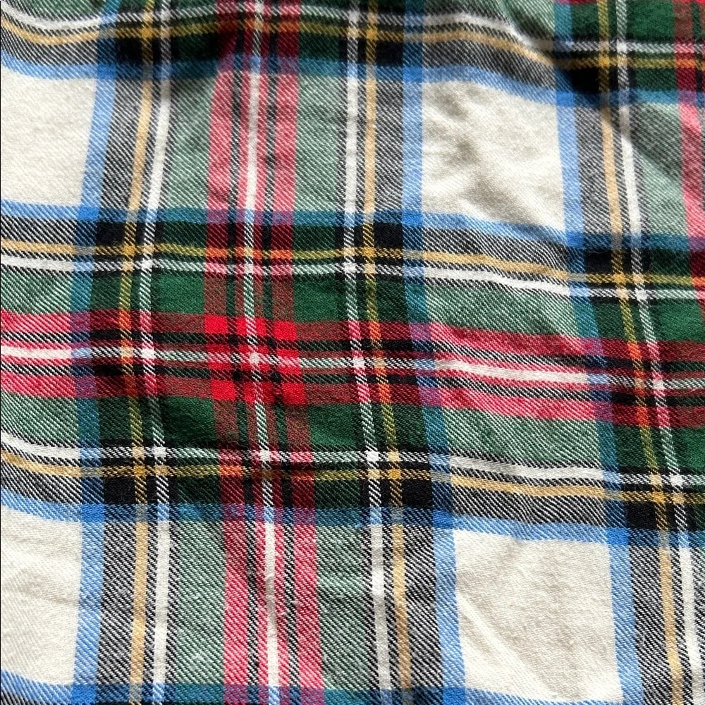 GAP Multicolor Plaid Baby Outfit 6-12 months